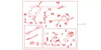 ALARME pour Honda CB 1300 SUPER FOUR de 2009