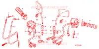 COMMODO   LEVIER   CABLE pour Honda CB 1300 SUPER FOUR de 2009