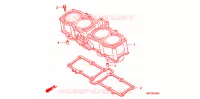 CYLINDRE pour Honda CB 1300 SUPER FOUR de 2009