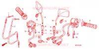 COMMODO   LEVIER   CABLE pour Honda CB 1300 SUPER FOUR de 2009