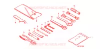 OUTIL pour Honda CB 1300 SUPER FOUR de 2009