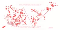 SILENCIEUX D'ECHAPPEMENT pour Honda CB 1300 SUPER FOUR de 2009