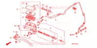 MAITRE CYLINDRE pour Honda CB 1300 SUPER FOUR BLANC de 2009