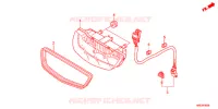 FEU ARRIERE pour Honda FOURTRAX 500 FOREMAN 4X4 RED de 2013