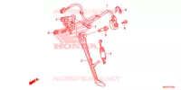 BEQUILLE pour Honda VFR 1200 F DCT de 2015