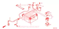 BATTERIE pour Honda VFR 1200 WHITE de 2015