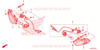 CLIGNOTANT AVANT pour Honda VFR 1200 F de 2016