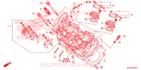 CULASSE (AVANT) pour Honda VFR 1200 F de 2015
