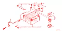 BATTERIE pour Honda VFR 1200 BLACK de 2015