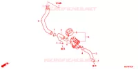 VALVE DE COMMANDE D'INJECTION D'AIR pour Honda CBR 1000 RR ABS de 2012