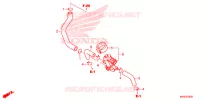 VALVE DE COMMANDE D'INJECTION D'AIR pour Honda CBR 1000 RR CABS REPSOL de 2015