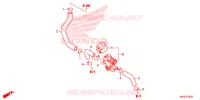 VALVE DE COMMANDE D'INJECTION D'AIR pour Honda CBR 1000 RR RED de 2015