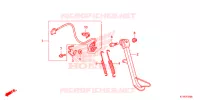 BEQUILLE pour Honda CBR 125 REPSOL de 2016