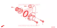 THERMOSTAT pour Honda CBR 500 R ABS TRICOLOR de 2015