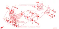 AMORTISSEUR ARRIERE pour Honda CBR 500 R ABS de 2015