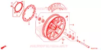 ROUE AVANT pour Honda CBR 500 R ABS de 2015