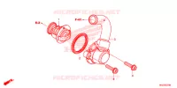 THERMOSTAT pour Honda CBR 500 R ABS de 2015