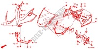 TETE DE FOURCHE pour Honda CBR 500 R ABS de 2015