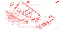 FEUX ARRIERE pour Honda F6B 1800 GOLD WING 2GS de 2015