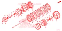 EMBRAYAGE pour Honda F6B 1800 GOLD WING 3GS de 2015