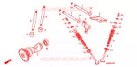ARBRE A CAMES pour Honda TRX SPORTRAX 250 X de 2012