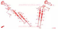 ARBRE A CAMES   SOUPAPE pour Honda CBR 250 R ABS NOIRE de 2011