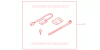 INTERRUPTEUR MAGNETIQUE pour Honda CBR 600 R ABS VERMELHO de 2012
