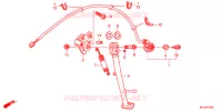 BEQUILLE pour Honda CBR 600 R ABS RED de 2012
