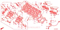 CULASSE pour Honda CBR 600 R ABS RED de 2012