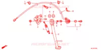 BEQUILLE pour Honda CBR 600 R ABS BLACK de 2012