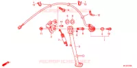 BEQUILLE pour Honda CBR 600 R ABS NOIRE de 2012