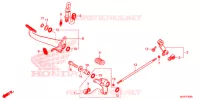 PEDALE pour Honda CTX 700 N DUAL CLUTCH de 2014