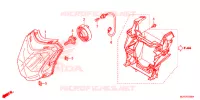 PHARE pour Honda CTX 700 N DUAL CLUTCH de 2014