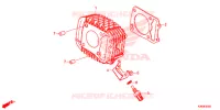 CYLINDRE pour Honda MSX 125 de 2015