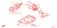 CARTER   POMPE   FILTRE A HUILE pour Honda NC 750 J VULTUS de 2015