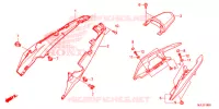 COUVERCLES LATERAUX pour Honda NC 750 S de 2015