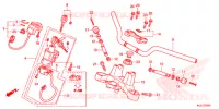 GUIDON   TE DE FOURCHE pour Honda NC 750 S de 2015
