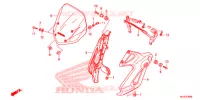 PARE BRISE pour Honda NC 750 S de 2015