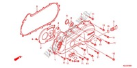 COUVERCLE GAUCHE pour Honda VISION 110 de 2012