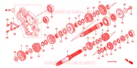 BOITE DE VITESSES pour Honda CB 1000 R ABS de 2010