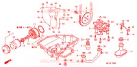 CARTER   POMPE   FILTRE A HUILE pour Honda CB 1300 de 2005