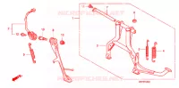 BEQUILLE pour Honda CB 1300 SUPER FOUR de 2008