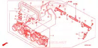 CORPS DE PAPILLON pour Honda CB 1300 SUPER FOUR BLANC de 2008
