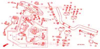 GUIDON   TE DE FOURCHE pour Honda CB 1300 SUPER FOUR de 2008