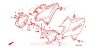COUVERCLES LATERAUX pour Honda CB 1300 ABS FAIRING de 2009