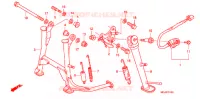 BEQUILLE pour Honda CBF 1000 F ABS de 2011
