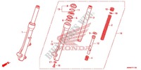 FOURCHE pour Honda WAVE 110 front brake disk de 2012