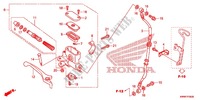 MAITRE CYLINDRE DE FREIN AVANT pour Honda WAVE 110 front brake disk de 2012