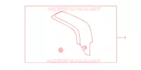 PROTECTION D'ECHAPPEMENT CARBONE pour Honda CBR 600 RR de 2010