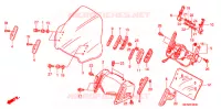 PARE BRISE pour Honda ST 1300 ABS de 2008